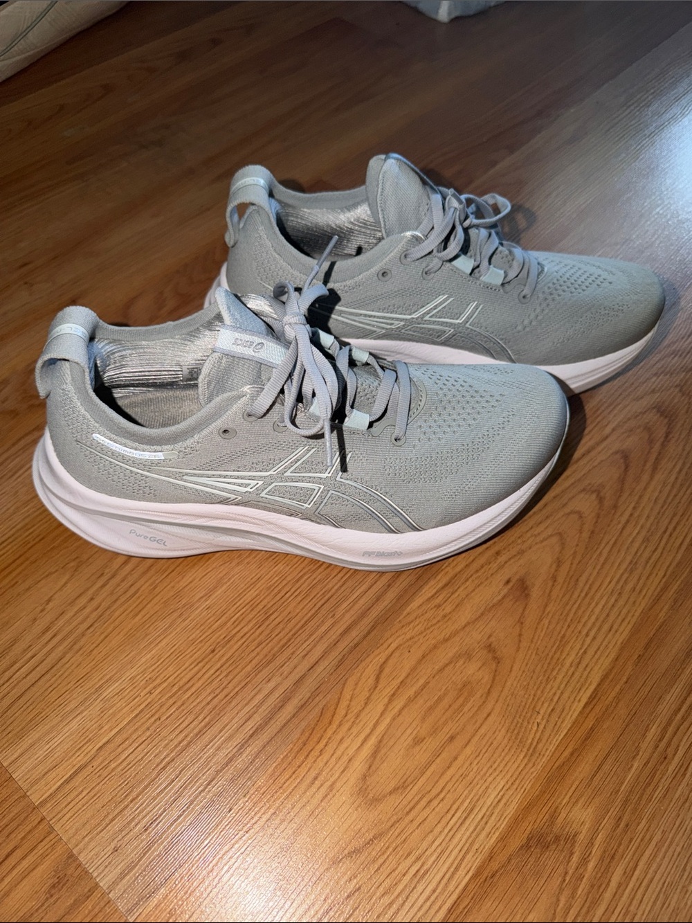 ASICS Women's Grey Running Sneakers